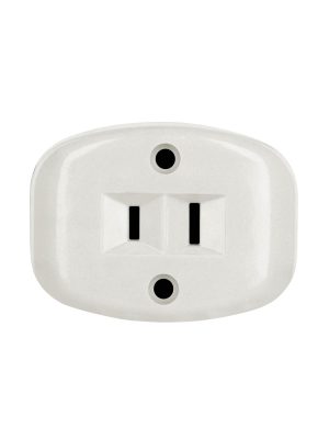 46108 - Contacto de sobreponer sencillo sin tierra, Volteck