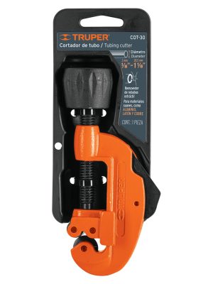 12853 - Cortador de tubo de cobre 1/8' a 1-1/8' cuchilla 17mm,Truper