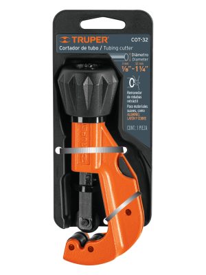 COT-32E1.jpg 12856 - Cortador de tubo de cobre 1/8' a 1-1/4' cuchilla 18mm,Truper
