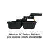 10539 - Caja para pesca de 16' con 3 bandejas deslizables, Truper