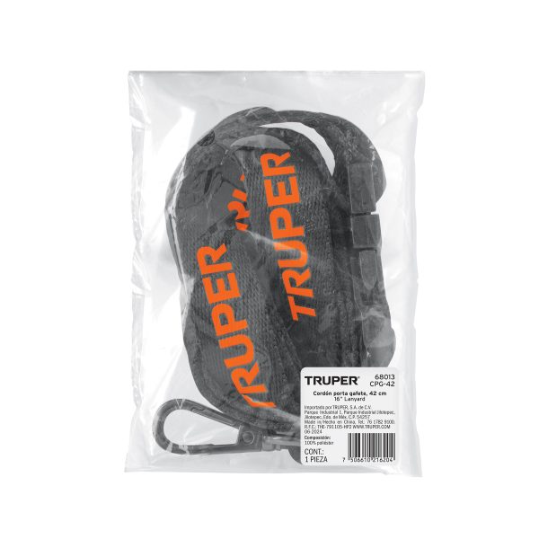 68013 - Cordón porta gafete o credencial de 42 cm, TRUPER
