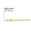 45560 - Tubo de 1-1/4' CPVC hidráulico RD 11, 3m, 1.5kg, FOSET