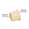 48938 - Reducción bushing CPVC 1-1/4' x 1/2', Foset