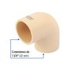 48926 - Codo 90° de CPVC de 1-1/4', FOSET
