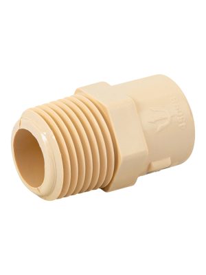 45098 - Conector macho de CPVC 1/2', Foset