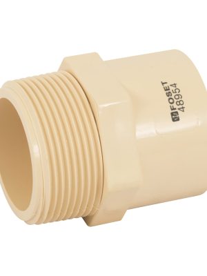 48954 - Conector macho CPVC 1-1/2', Foset