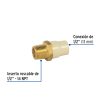 45104 - Adaptador macho de CPVC 1/2' con inserto de latón, FOSET