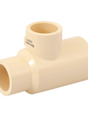 45073 - Tee reducida lateral de CPVC 3/4' x 1/2' x 1/2' , Foset