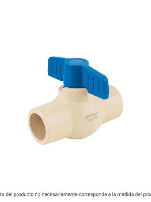 44462 - Válvula de esfera CPVC, 1-1/2', FOSET