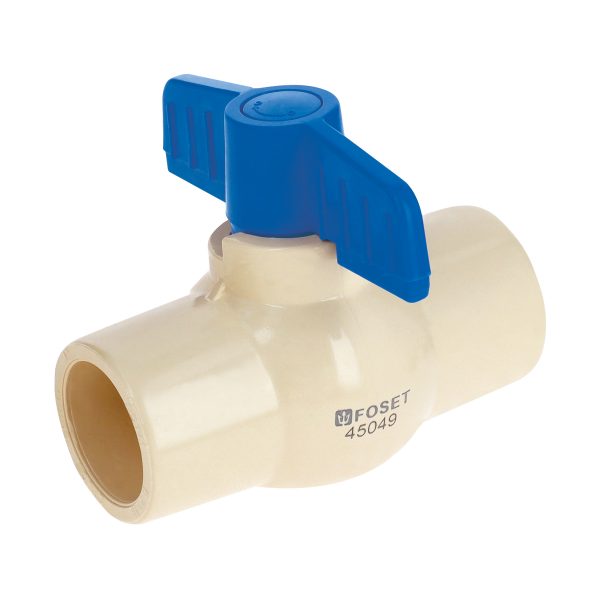 45049 - Válvula de esfera de CPVC de 1', FOSET