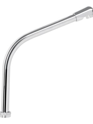 49193 - Cuello tipo cobra para mezcladora de fregadero, cromo, Basic