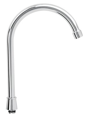 CR-320.jpg 48195 - Cuello alto para mezcladora de fregadero, cromo, Basic