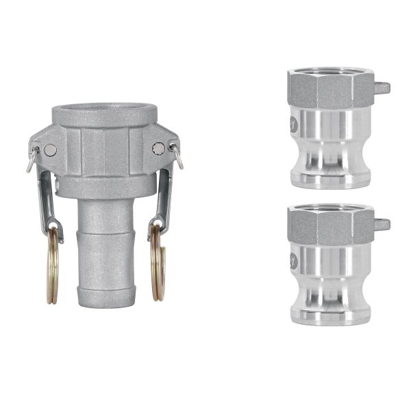 103762 - Juego de conexiones rápidas p/manguera de 1' para motobomba