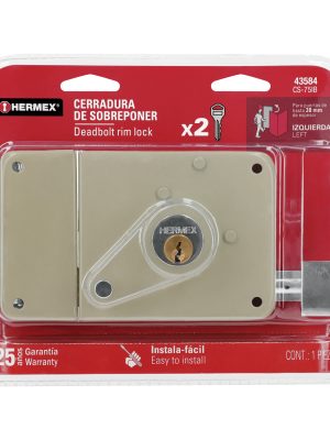 CS-75IBE1.jpg 43584 - Cerradura sobreponer izq instala-fácil, tradicional, blíster