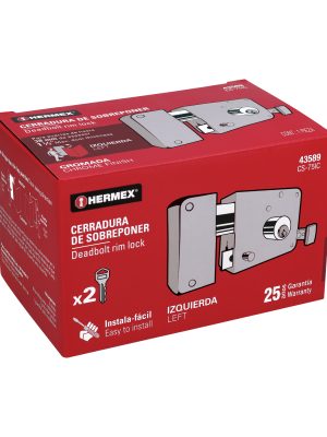 CS-75ICE1.jpg 43589 - Cerradura sobreponer izq instala-fácil, cromada, tradicional