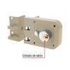 43489 - Cerradura sobreponer, puerta corrediza, instala-fácil, izq.