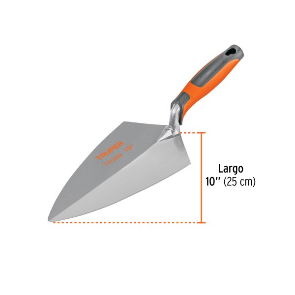 11232 - Cuchara para albañil 10' forjada tipo Filadelfia,mgo Comfort