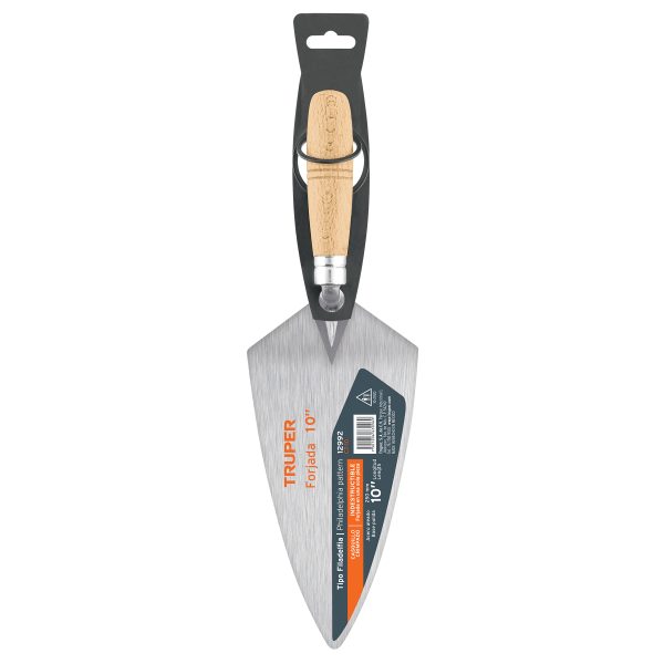 12992 - Cuchara para albañil 10' forjada tipo Filadelfia, TRUPER