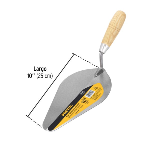 20545 - Cuchara para albañil 10' tipo Centroamericana, PRETUL