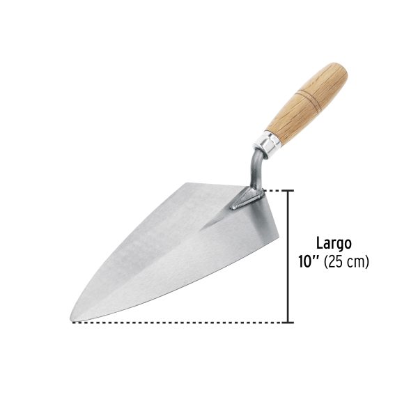21054 - Cuchara para albañil 10' tipo Filadelfia, PRETUL