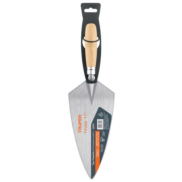 12993 - Cuchara para albañil 11' forjada tipo Filadelfia, TRUPER