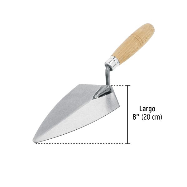 21052 - Cuchara para albañil 8' tipo Filadelfia, PRETUL