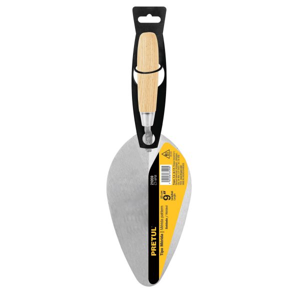 21059 - Cuchara para albañil 9' tipo Mérida, PRETUL