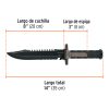 103711 - Cuchillo táctico de monte 8', TRUPER