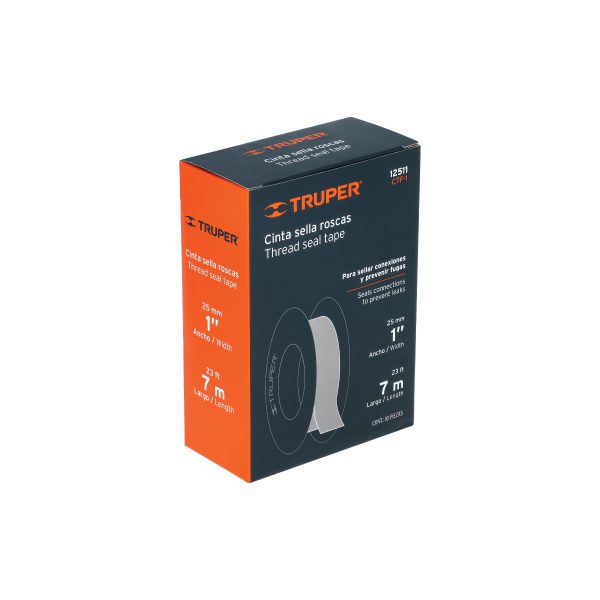 CTF-1E1.jpg 12511 - Cinta sella roscas 1' X 7 m de largo, uso general, Truper