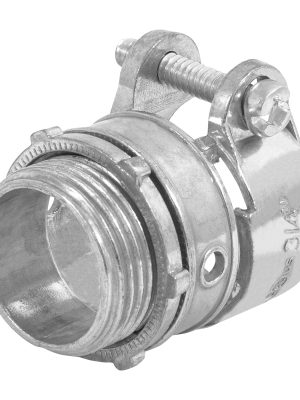 CTF-3-4R.jpg 47341 - Conector recto 3/4' para tubo flexible metálico, Volteck