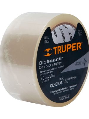CTR-50D1.jpg 12555 - Cinta de empaque 48 mm x 50 m transparente, Truper