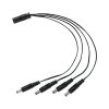 49788 - Cable Divisor de Energía tipo Pulpo 1 a 4 para CCTV, Volteck