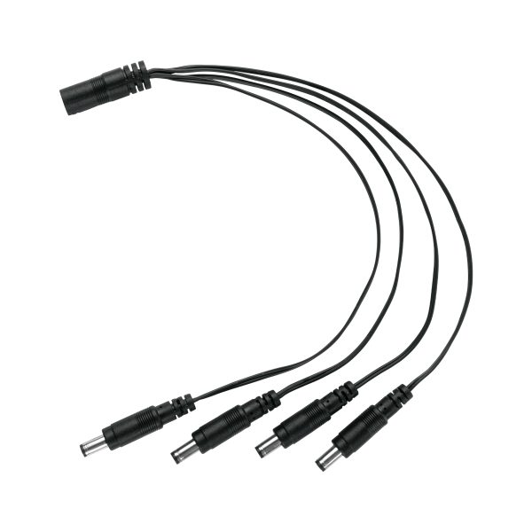 49788 - Cable Divisor de Energía tipo Pulpo 1 a 4 para CCTV, Volteck