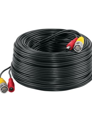 49792 - Cable Video y Energía Tipo Siamés CCTV, 30 metros, Volteck