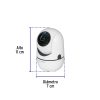 49556 - Cámara WiFi Robotizada 3MP, Volteck