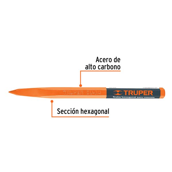 13050 - Cuña para concreto de 3/4', Truper