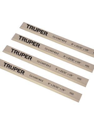 16921 - Cuchillas para canteadora CANT-8X-2, 4 pzs en caja, TRUPER