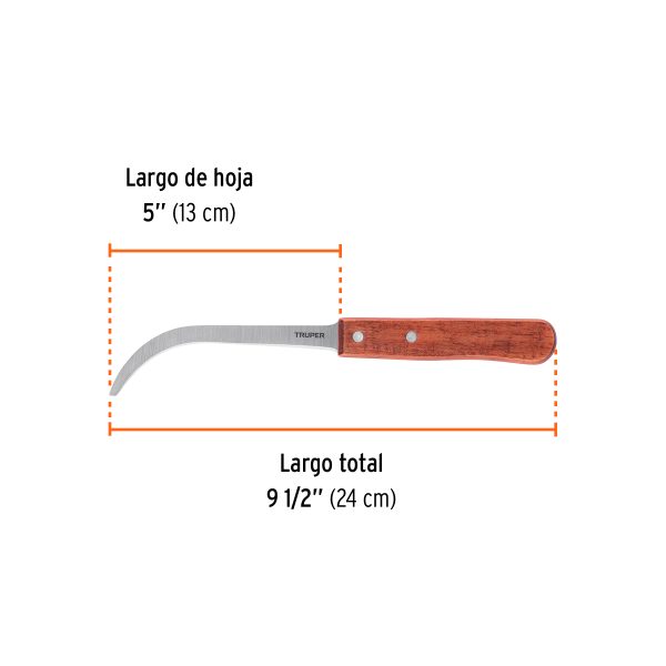 102941 - Cuchillo bananero 5', Truper