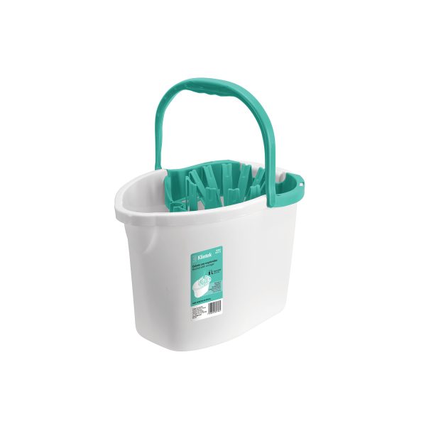 55961 - Cubeta plástica con exprimidor, 8L KLINTEK