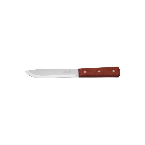 23076 - Cuchillo cebollero 6' mango de madera, Pretul