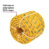 40092 - Metro de cuerda amarilla de polipropileno 4 mm, rollo 119m