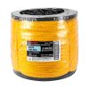 44472 - Kilo de cuerda amarilla de polipropileno 4mm, carrete 20 kg