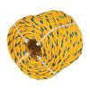 40184 - Kilo de cuerda amarilla de polipropileno 6 mm, rollo 1kg