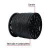 40763 - Kilo de cuerda negra de polipropileno 6 mm, carrete 20kg