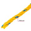 40964 - Madeja de cuerda amarilla de polipropileno 8mm, 10m, FIERO
