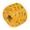 40188 - Kilo de cuerda amarilla de polipropileno 13 mm, rollo 1kg