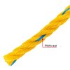 40957 - Kilo de cuerda amarilla de polipropileno 16mm, rollo 1kg