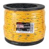 40181 - Metro de cuerda amarilla de polipropileno 19mm, carrete 198m