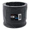 40769 - Kilo de cuerda negra de polipropileno 19 mm, carrete 30kg