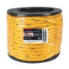 40182 - Metro de cuerda amarilla de polipropileno 25mm, carrete 102m